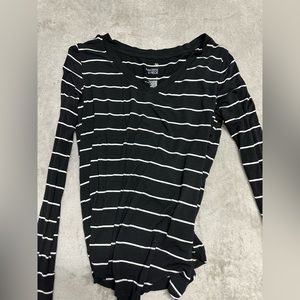 Long sleeve striped shirt